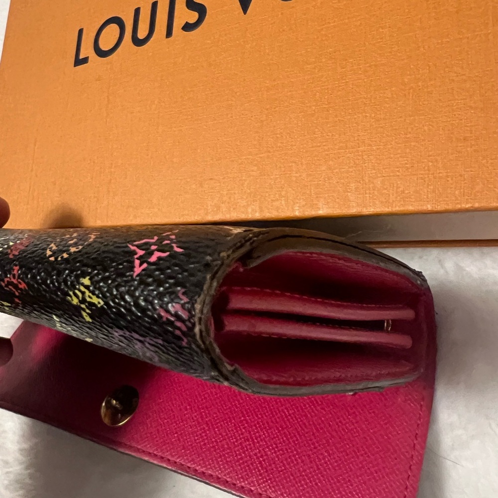 🏆💎💯 Louis Vuitton Monogram Multicolor Long Wallet - Picture 9 of 10